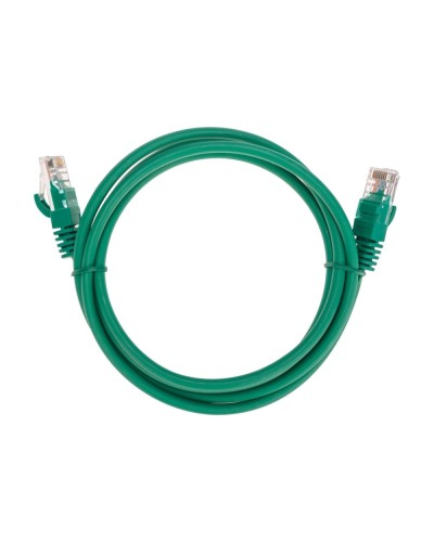Патч-корд U/UTP, CAT 5e, RJ45-RJ45, 26AWG, LSZH, зеленый, 1,5м REXANT 02-0106-105 в Благовещенске Патчкорды (медные) Pintop.ru