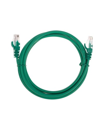 Патч-корд U/UTP, CAT 5e, RJ45-RJ45, 26AWG, LSZH, зеленый, 2м REXANT 02-0106-2 в Благовещенске Патчкорды (медные) Pintop.ru