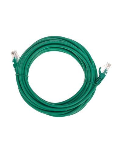 Патч-корд U/UTP, CAT 5e, RJ45-RJ45, 26AWG, LSZH, зеленый, 5м REXANT 02-0106-5 в Благовещенске Патчкорды (медные) Pintop.ru