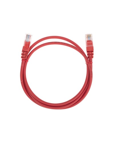 Патч-корд U/UTP, CAT 5e, RJ45-RJ45, 26AWG, LSZH, красный, 1м REXANT 02-0103-1 в Благовещенске Патчкорды (медные) Pintop.ru