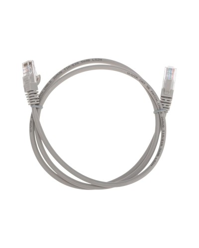 Патч-корд U/UTP, CAT 5e, RJ45-RJ45, 26AWG, LSZH, серый, 1м REXANT 02-0100-1 в Благовещенске Патчкорды (медные) Pintop.ru