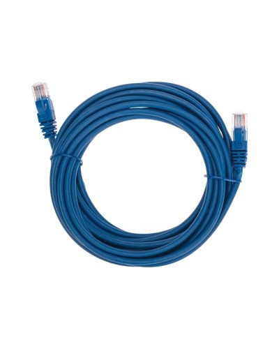 Патч-корд U/UTP, CAT 5e, RJ45-RJ45, 26AWG, LSZH, синий, 5м REXANT 02-0104-5 в Благовещенске Патчкорды (медные) Pintop.ru