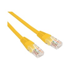 Патч-корд U/UTP, CAT 6, RJ45-RJ45, 26AWG, LSZH, желтый, 0,3м REXANT 02-0295-03