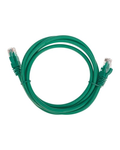 Патч-корд U/UTP, CAT 6, RJ45-RJ45, 26AWG, LSZH, зеленый, 1,5м REXANT 02-0296-105 в Благовещенске Патчкорды (медные) Pintop.ru