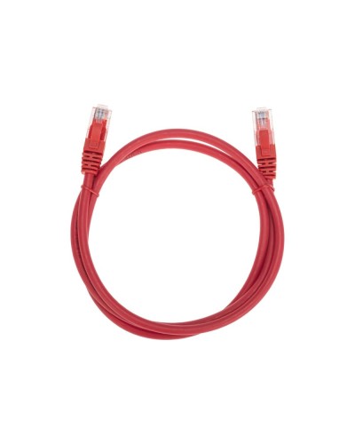 Патч-корд U/UTP, CAT 6, RJ45-RJ45, 26AWG, LSZH, красный, 1м REXANT 02-0293-1 в Благовещенске Патчкорды (медные) Pintop.ru