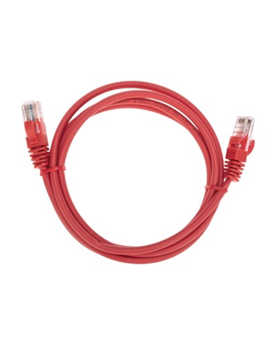 Патч-корд U/UTP, CAT 5e, RJ45-RJ45, 26AWG, LSZH, красный, 1,5м REXANT 02-0103-105 в Благовещенске Патчкорды (медные) Pintop.ru