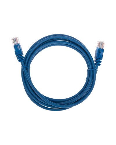 Патч-корд U/UTP, CAT 5e, RJ45-RJ45, 26AWG, LSZH, синий, 2м REXANT 02-0104-2 в Благовещенске Патчкорды (медные) Pintop.ru
