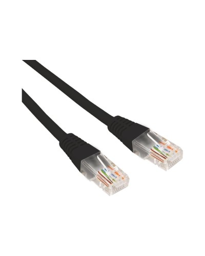 Патч-корд U/UTP, CAT 6, RJ45-RJ45, 26AWG, LSZH, черный, 0,3м REXANT 02-0292-03 в Благовещенске Патчкорды (медные) Pintop.ru