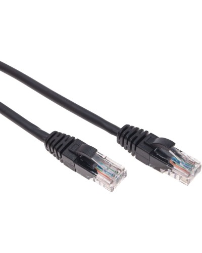 Патч-корд U/UTP, CAT 6, RJ45-RJ45, 26AWG, LSZH, черный, 1м REXANT 02-0292-1 в Благовещенске Патчкорды (медные) Pintop.ru