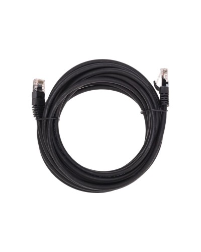 Патч-корд U/UTP, CAT 6, RJ45-RJ45, 26AWG, LSZH, черный, 5м REXANT 02-0292-5 в Благовещенске Патчкорды (медные) Pintop.ru