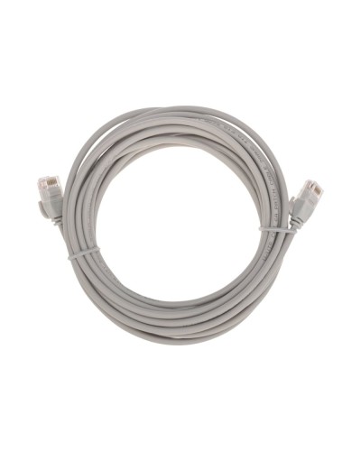Патч-корд U/UTP, CAT 6A (10G), RJ45-RJ45, 28AWG, LSZH, серый, 5м REXANT 02-0380-5 в Благовещенске Патчкорды (медные) Pintop.ru