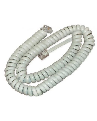 Шнур витой трубочный телефонный белый 2 м (10шт/уп) REXANT 18-2021 в Благовещенске Патч-корды и пигтейлы Pintop.ru