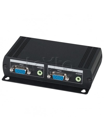Передатчик VGA и стерео Audio сигнала SC&T VE05ALT в Благовещенске Видеоусилители, Модуляторы, Делители Pintop.ru