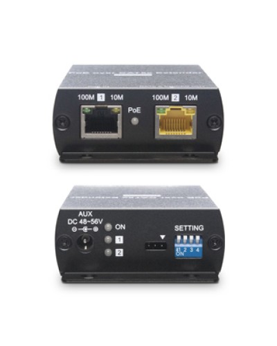 Комплект удлинителей PoE (до 38W) по витой паре до 800м SC&T IP09P в Благовещенске Видеоусилители, Модуляторы, Делители Pintop.ru