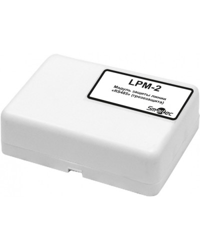 Устройство защиты интерфейсной линии RS-485 Smartec LPM-2-IP30 в Благовещенске Адресная система охранно-пожарной радиоканальной сигнализации Smartec Pintop.ru