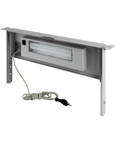 Блок освещения 19 1U TLK (TLK-LAMP-BK) в Благовещенске Аксессуары для стоек и шкафов Pintop.ru