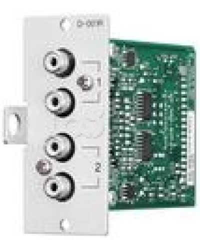 Модуль стерео входа небалансный 2-х канальный TOA D-001R в Благовещенске Системы оповещения и трансляции TOA Pintop.ru