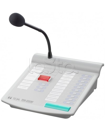 Панель микрофонная TOА RM-200M S в Благовещенске Системы оповещения и трансляции TOA Pintop.ru