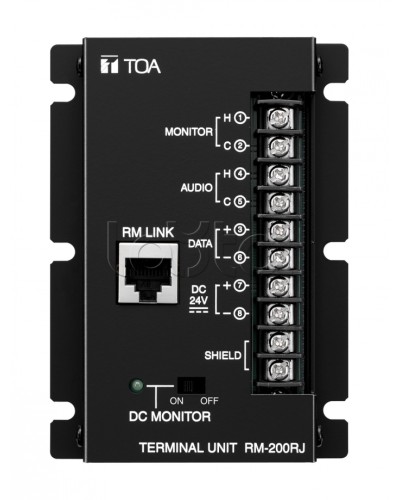 Плата для микрофонной панели TOА RM-200RJ в Благовещенске Системы оповещения и трансляции TOA Pintop.ru