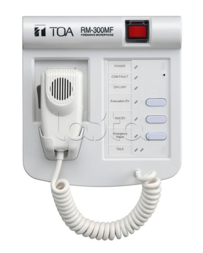 Панель микрофонная пожарная для серии VM-3000 в Благовещенске Системы оповещения и трансляции TOA Pintop.ru