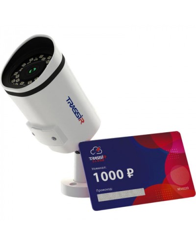 IP-камера видеонаблюдения уличная TRASSIR Cloud Outdoor Сylinder в Благовещенске IP-камеры Pintop.ru