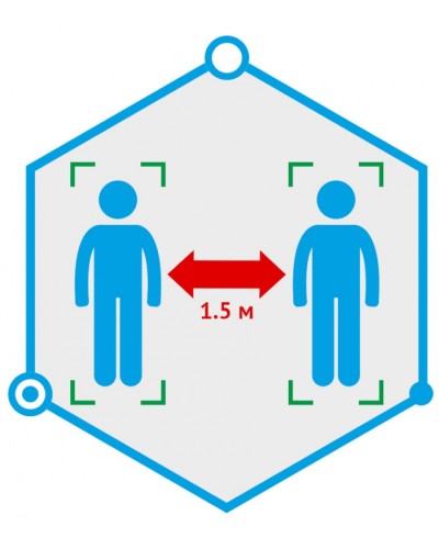 ПО TRASSIR Social Distance Detector в Благовещенске Системы видеонаблюдения Pintop.ru