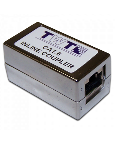 Повторитель портов RJ-45, экранированный, категории 6 TWT (TWT-CP45STP6) в Благовещенске Проходные адаптеры RJ-45 и разветвители Pintop.ru