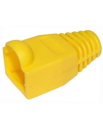 Колпачки защитные для кабеля 6,0мм cat.5, на соединение коннектора с кабелем (желтый) TWT TWT-BO-6.0-YL/100 в Благовещенске Коннекторы Pintop.ru