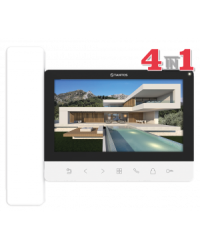 Монитор цветного видеодомофона Tantos LOKI HD SE (White) в Благовещенске Абонентские видеоустройства Pintop.ru
