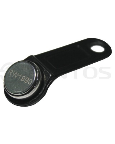 Ключ Touch Memory с 64-битным идентификационным кодом Tantos RW1990 iButton TS (чёрный) в Благовещенске Оптовые идентификаторы Pintop.ru