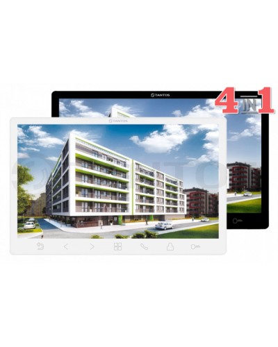 Монитор Tantos Sherlock HD SE (White) в Благовещенске Абонентские IP устройства Pintop.ru