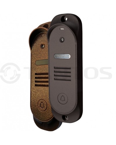 Панель вызывная антивандальная Tantos Stich (медь) в Благовещенске Вызывные видеопанели малоабонентные Pintop.ru