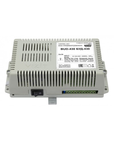 Блок управления Vizit БУД-430M в Благовещенске Блоки управления многоабонентные Pintop.ru