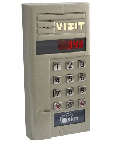 Блок вызова домофона Vizit БВД-343FCPL в Благовещенске Блоки вызова многоабонентные Pintop.ru