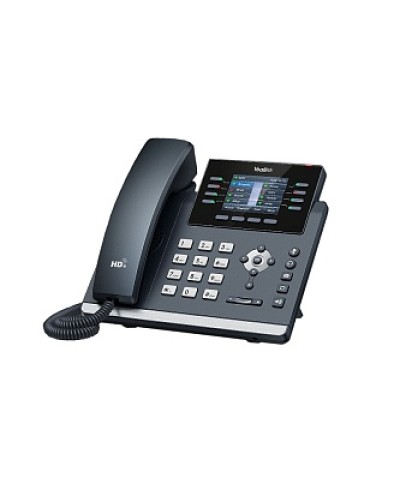 Yealink SIP-T44W - 12 аккаунтов, 2 порта USB, Wi-Fi, цветной экран, BLF, PoE, GigE, без БП, шт в Благовещенске Дополнительное оборудование для сетей Pintop.ru