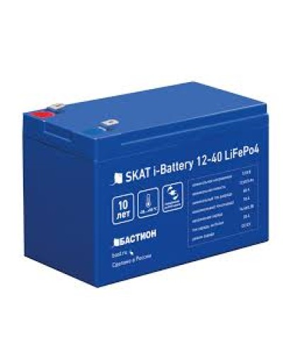 АКБ Бастион Skat i-Battery 12-40 LiFePo4 в Благовещенске Электротехническое оборудование Pintop.ru
