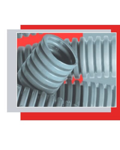 Труба гофрированная ПВХ тяжелая, с зондом диам. 40 мм (20м) Экопласт 11140 в Благовещенске Труба гофрированная Pintop.ru