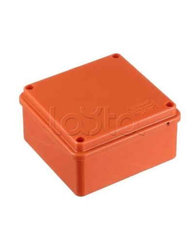 Коробка распределительная без сальников о/п 100х100х55, 6 вых., без галогена Экопласт 44057HF в Благовещенске Распределительные коробки Pintop.ru