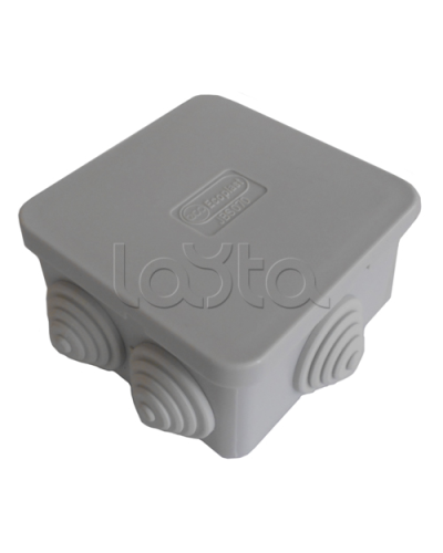 Коробка распред. о/п, для монтажного пистолета 85х85х50 6 вых, IP44 (1кор.=174шт.) Экопласт 44066 в Благовещенске Распределительные коробки Pintop.ru