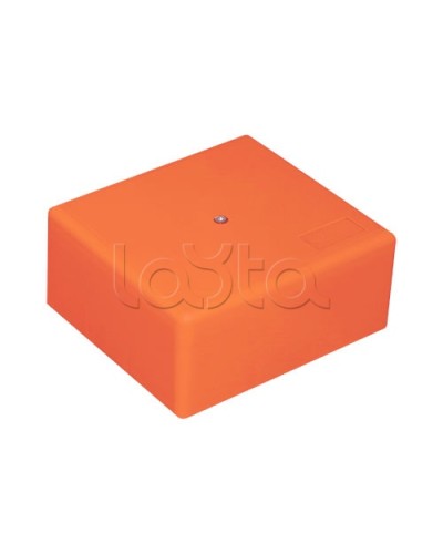 Коробка огн. с глад. стенками,без галогена, IP41, 12P, (1,5-6мм2) (оранж) ОКЛ Экопласт (46281HF) в Благовещенске Распределительные коробки Pintop.ru