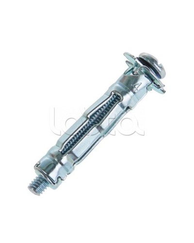 Дюбель металлический Молли с винтом 4x6x38 (250шт) Экопласт (47235) в Благовещенске Крепеж: Дюбели, шурупы, саморезы Pintop.ru