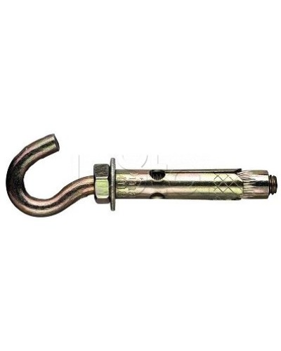Анкерболт с крюком М10 12х100, (1уп=25шт) Экопласт (47585) в Благовещенске Крепеж Pintop.ru