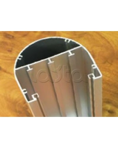 Колонна алюминевая под суппорт (односторонняя) 660мм Экопласт 70166 в Благовещенске Системы лючков и колонн Pintop.ru