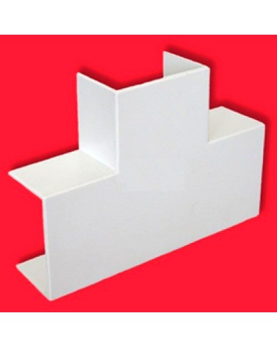 Угол Т-образный плавный Экопласт 72408-E110 в Благовещенске Аксессуары для кабель-канала Pintop.ru