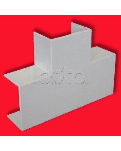 Угол Т-образный для кабель-канала МЕХ, для сечения 60/3x16 Экопласт 72412 в Благовещенске Аксессуары для кабель-канала Pintop.ru