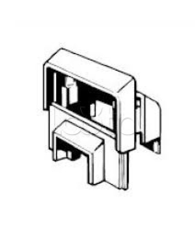 Переходник для коробки SMP, SM, SD к мини-каналу 20x12,5 Экопласт 72925 в Благовещенске Аксессуары для кабель-канала Pintop.ru