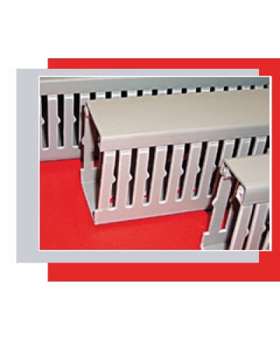 Короб перфорированный 60х80 мм (серый) Экопласт СР-Е114 в Благовещенске Кабель-канал Pintop.ru