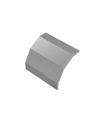 Крышка внешнего вертикального угла 90 гр. 300 мм ПЛЮС КМ-Профиль (KVLplus90-300) в Благовещенске Аксессуары для лотков Pintop.ru