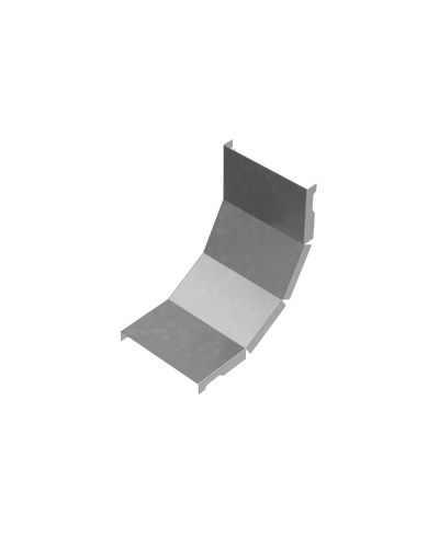 Крышка внутреннего вертикального угла 90 гр. 100 мм ПЛЮС INOX304 КМ-Профиль (KNLplus90-100 INOX304) в Благовещенске Аксессуары для лотков Pintop.ru