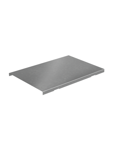 Крышка угла вертикального внешнего 200 мм с разворотом трассы на 90 гр. ПЛЮС INOX304 КМ-Профиль (KVLPDplus90-200 INOX304) в Благовещенске Аксессуары для лотков Pintop.ru